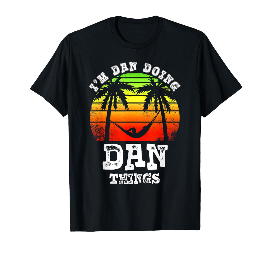Im Dan Doing Dan Things Sunset T-Shirt - Custom Art Print Men Women - T-Shirt, Sweatshirt, Hoodie
