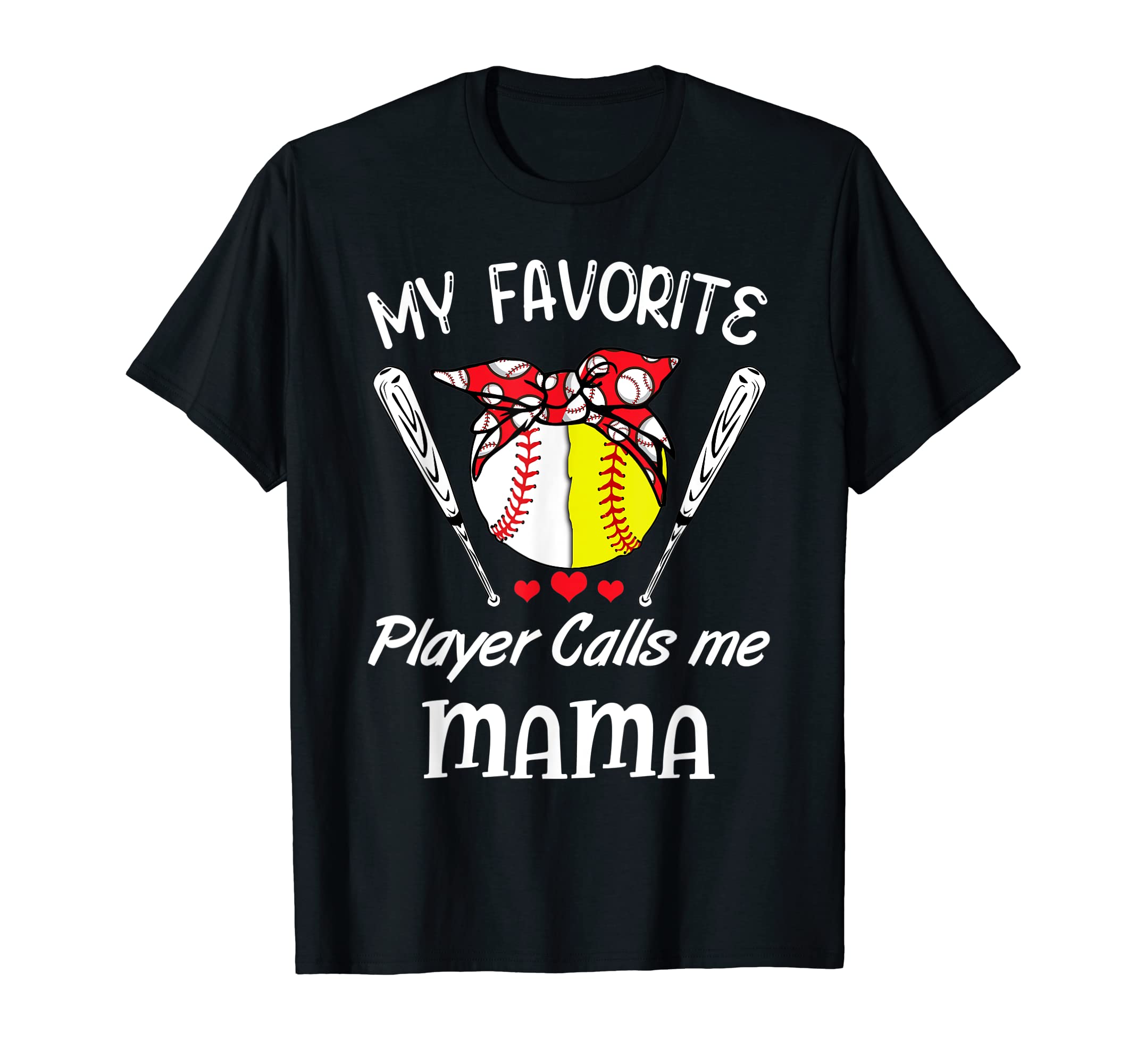 My Favorite Baseball Player Calls Me T-Shirt - Minimalist Print Unisex - T-Shirt, Sweatshirt, Hoodie