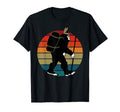 Bigfoot Walking Funny Sasquatch Hiking T-Shirt - Unique Graphic Men Women - T-Shirt, Sweatshirt, Hoodie