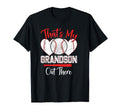 Thats My Grandson Out There Grandma T-Shirt - Novelty Apparel for Adults - T-Shirt, Sweatshirt, Hoodie