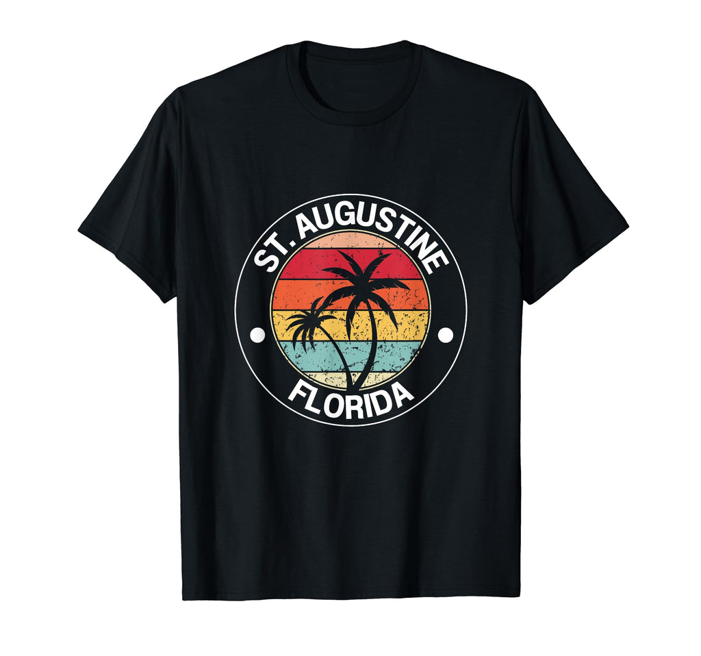 St Augustine Florida Fl 70S Sunset T-Shirt - Streetwear Style Unisex - T-Shirt, Sweatshirt, Hoodie