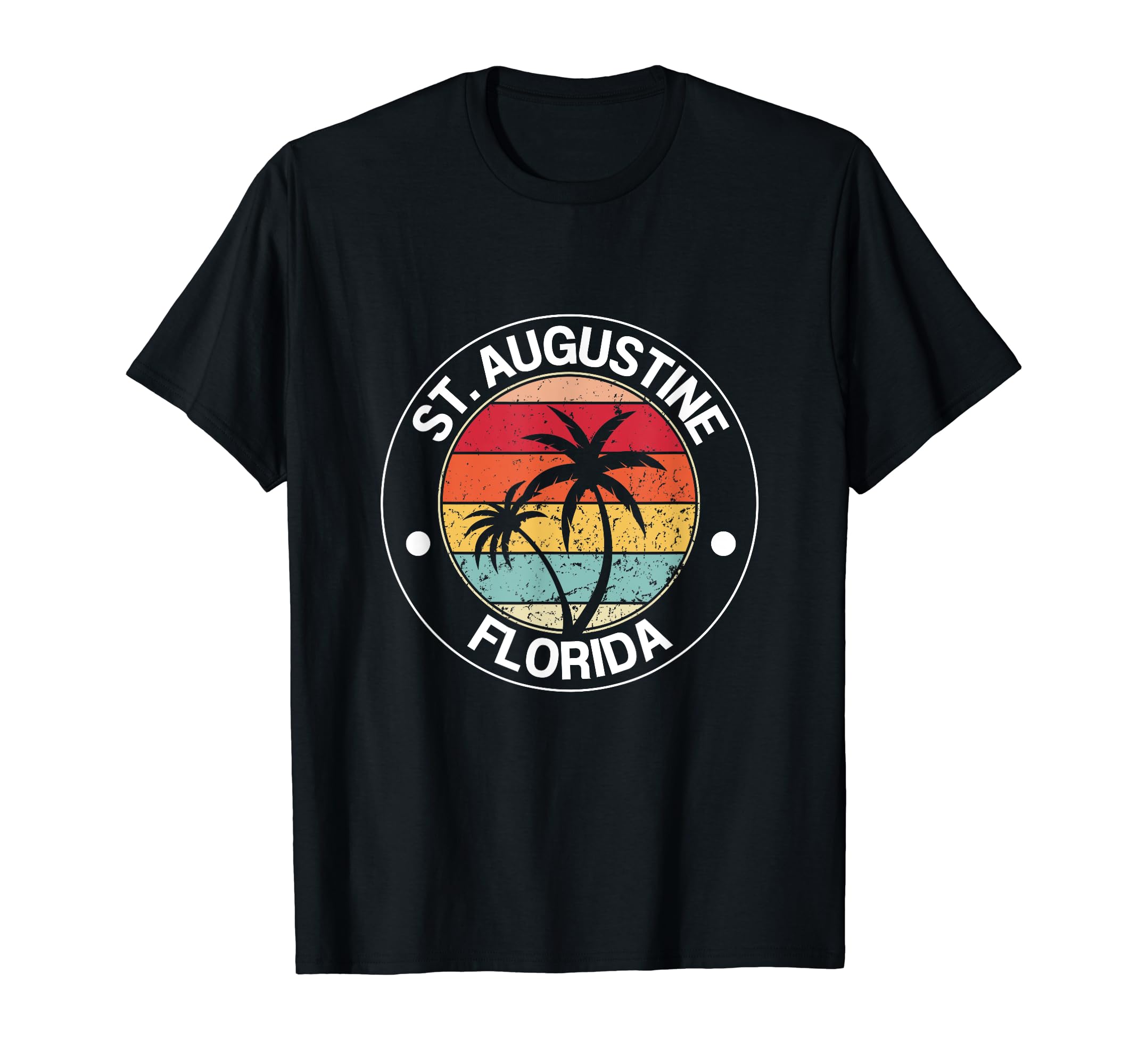 St Augustine Florida Fl 70S Sunset T-Shirt - Streetwear Style Unisex - T-Shirt, Sweatshirt, Hoodie