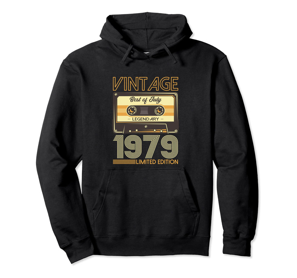 45Th Birthday July 1979 Cassette Gifts Hoodie - Streetwear Style Unisex - T-Shirt, Sweatshirt, Hoodie