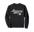 Distressed Swoosh Anthony Sweatshirt - Minimalist Print for Adults - T-Shirt, Sweatshirt, Hoodie