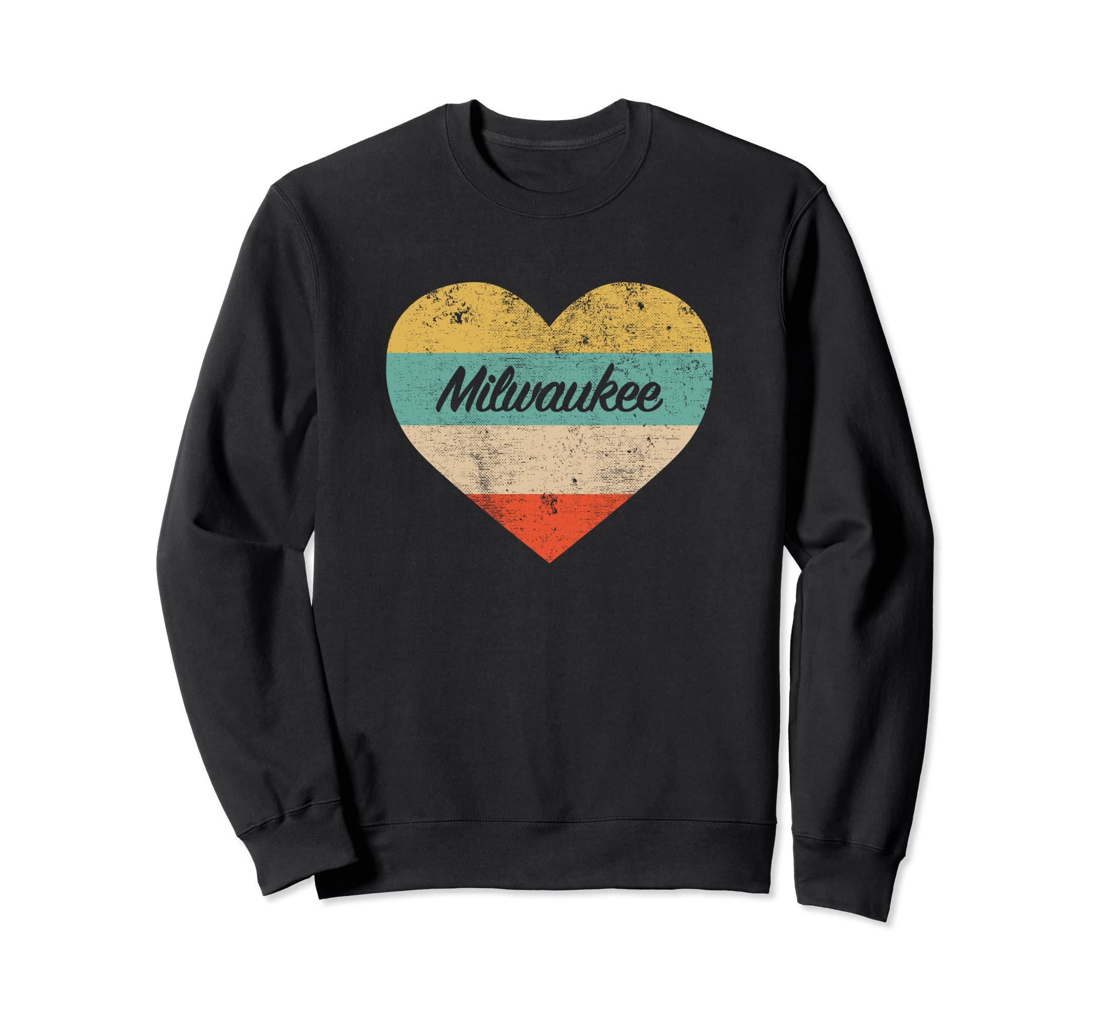I Love Milwaukee Wisconsin Sweatshirt - Novelty Apparel Men Women - T-Shirt, Sweatshirt, Hoodie