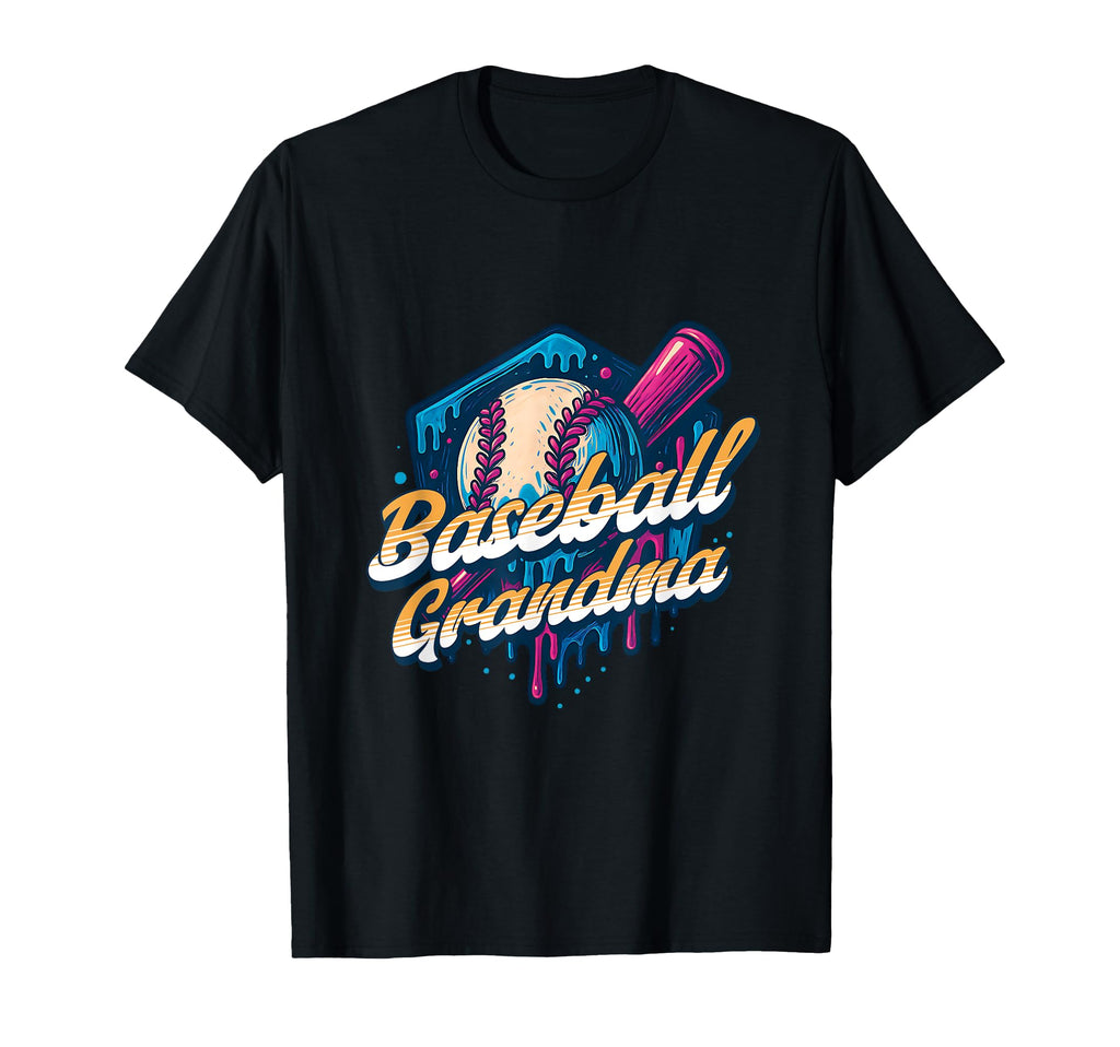 Baseball Grandma Birthday Baseball T-Shirt - Custom Art Print for Adults - T-Shirt, Sweatshirt, Hoodie