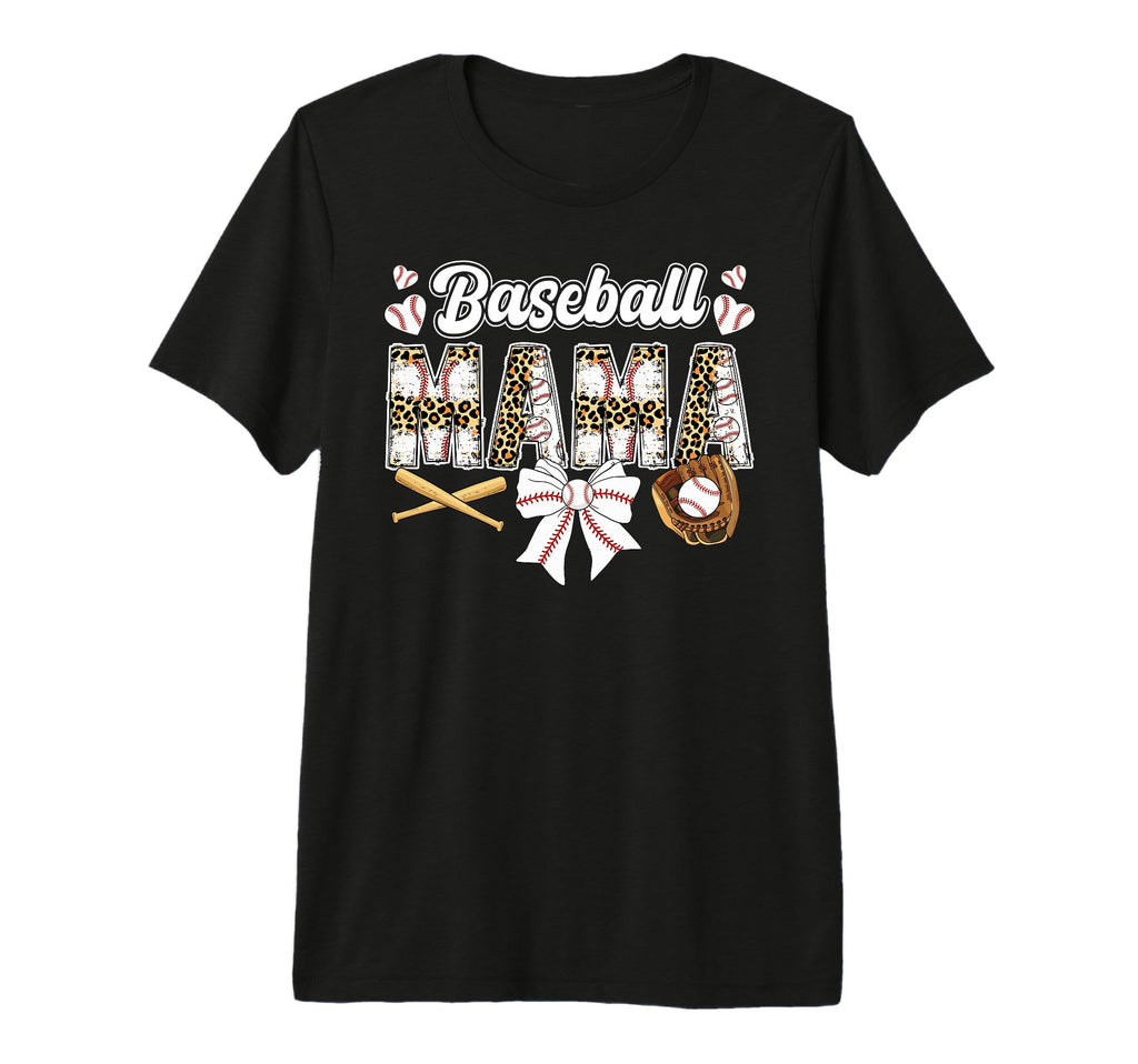 Baseball Mama Coquette Baseball Mom T-Shirt - Unique Graphic Men Women - T-Shirt, Sweatshirt, Hoodie