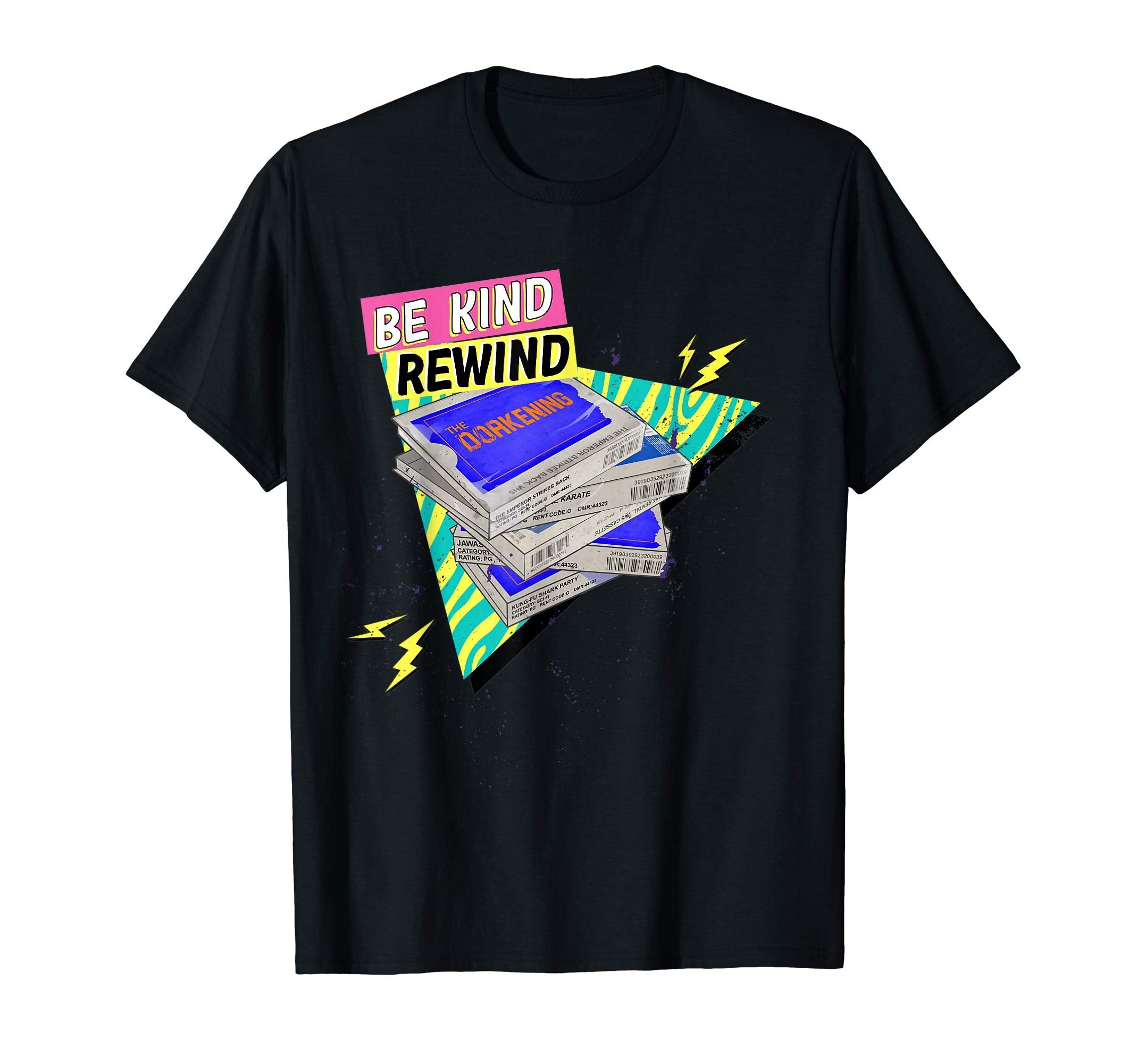 Vhs Rewind T-Shirt - Custom Art Print Men Women - T-Shirt, Sweatshirt, Hoodie