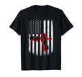 Distressed American Flag Patriotic T-Shirt - Novelty Apparel Unisex - T-Shirt, Sweatshirt, Hoodie