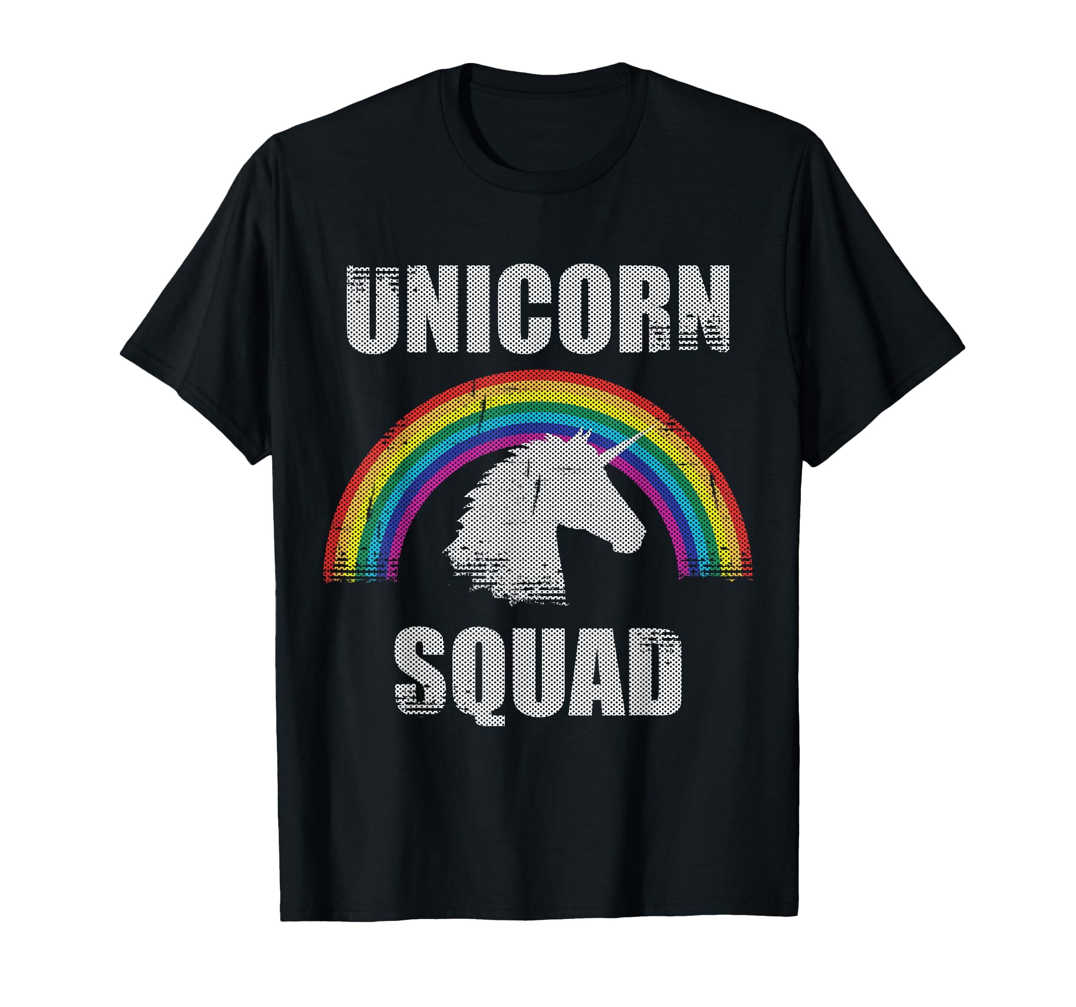 Unicorn Squad Rainbow Unicorn Gift T-Shirt - Unique Graphic for Adults - T-Shirt, Sweatshirt, Hoodie