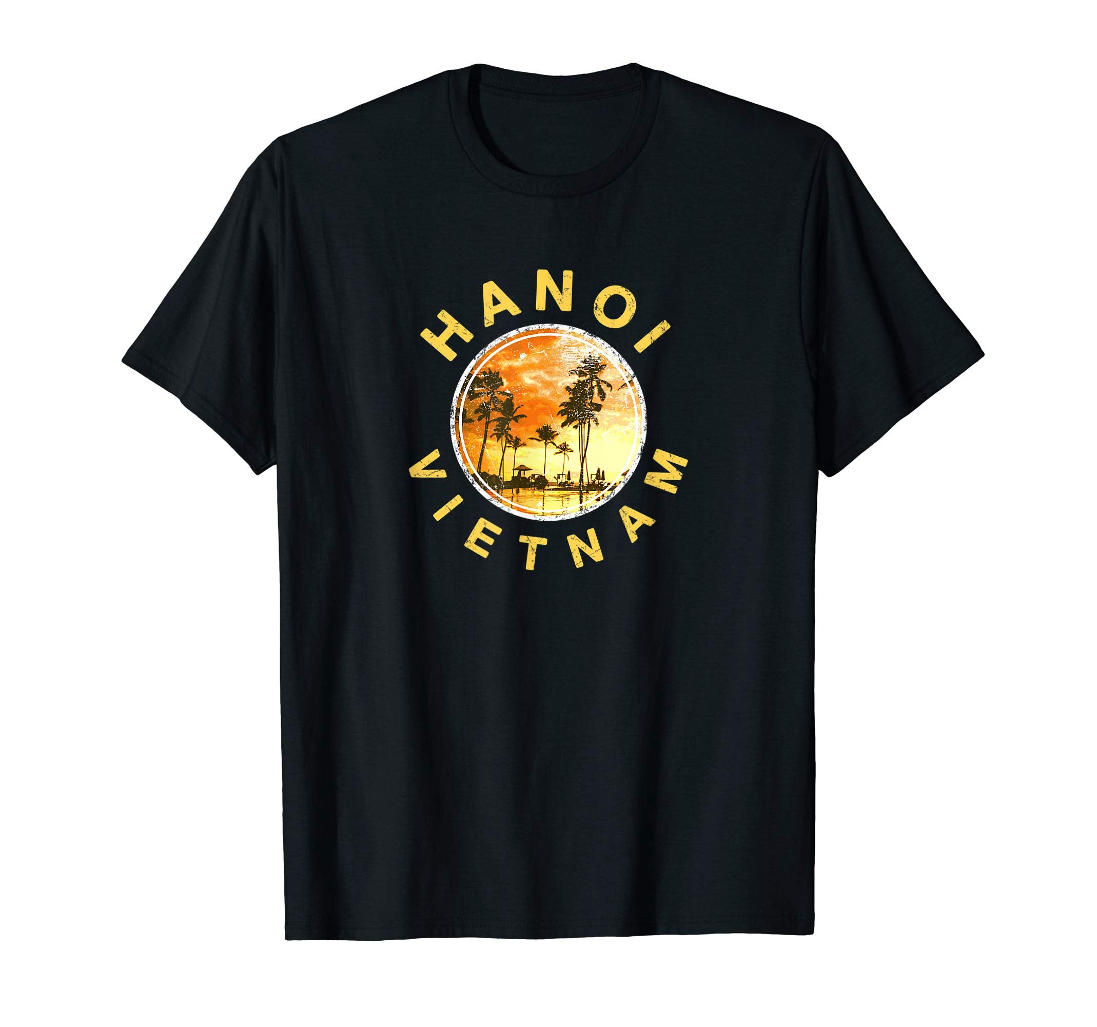 Vietnam Hanoi Sunset T-Shirt - Casual Everyday Wear Unisex - T-Shirt, Sweatshirt, Hoodie