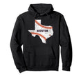 Houston Baseball Distressed Hoodie - Unique Graphic Men Women - T-Shirt, Sweatshirt, Hoodie