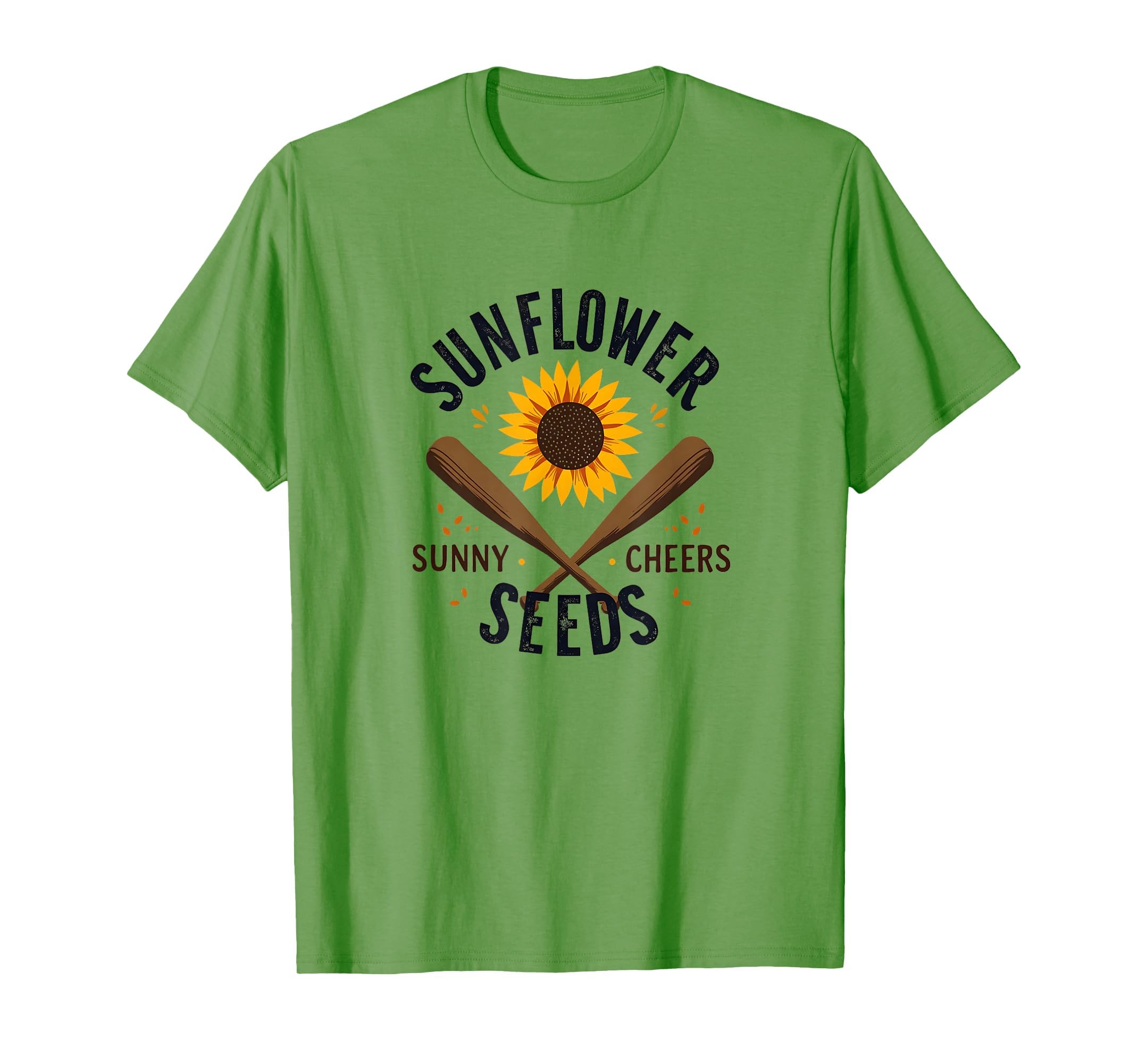 Baseball Mom Sunflower Seeds Sunny Cheers T-Shirt - Minimalist Print Unisex - T-Shirt, Sweatshirt, Hoodie