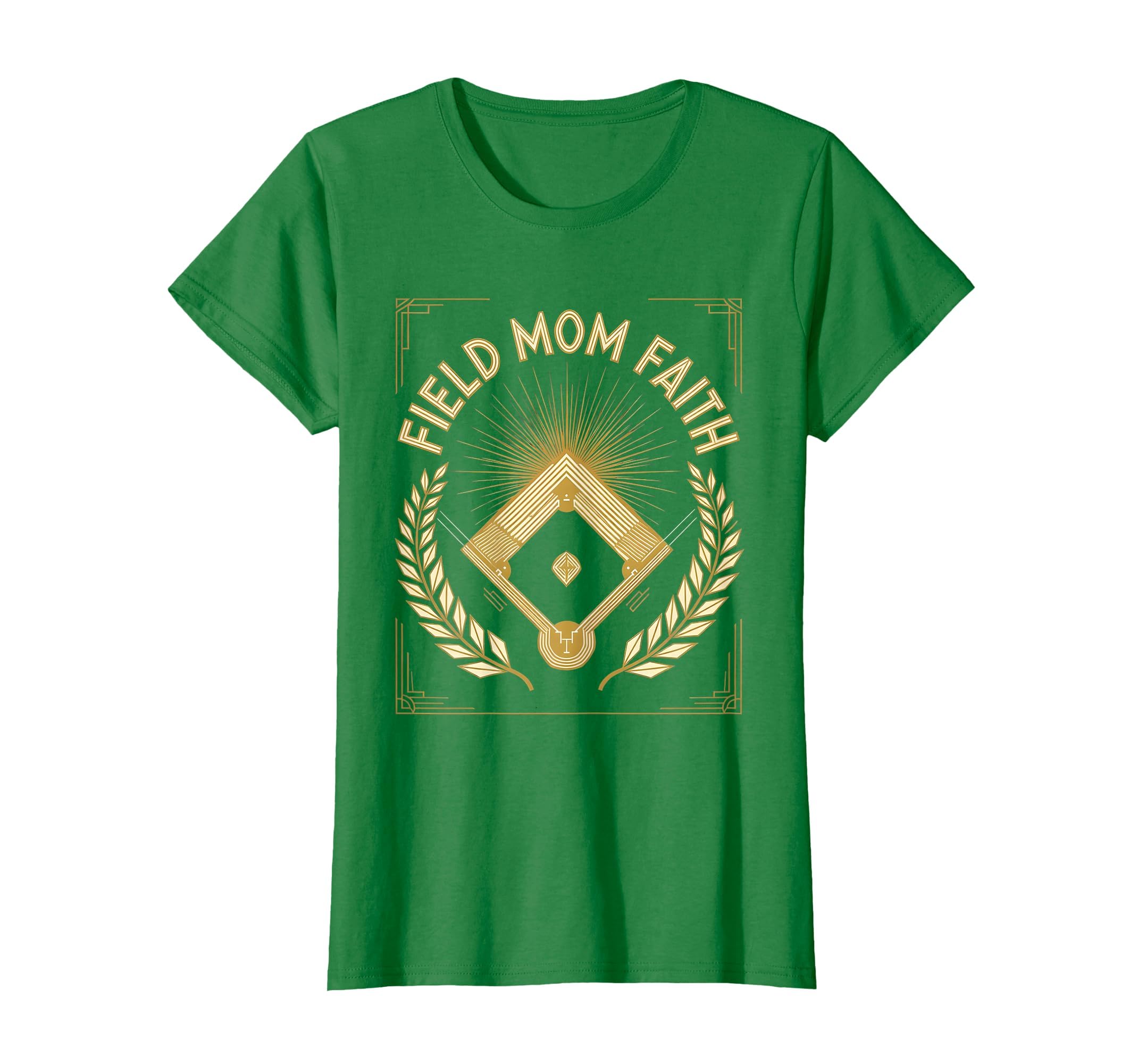 Field Mom Faith Baseball Mom T-Shirt - Aesthetic Graphic Unisex - T-Shirt, Sweatshirt, Hoodie