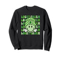 St Patricks Day Boho Groovy Smile Sweatshirt - Novelty Apparel Men Women - T-Shirt, Sweatshirt, Hoodie