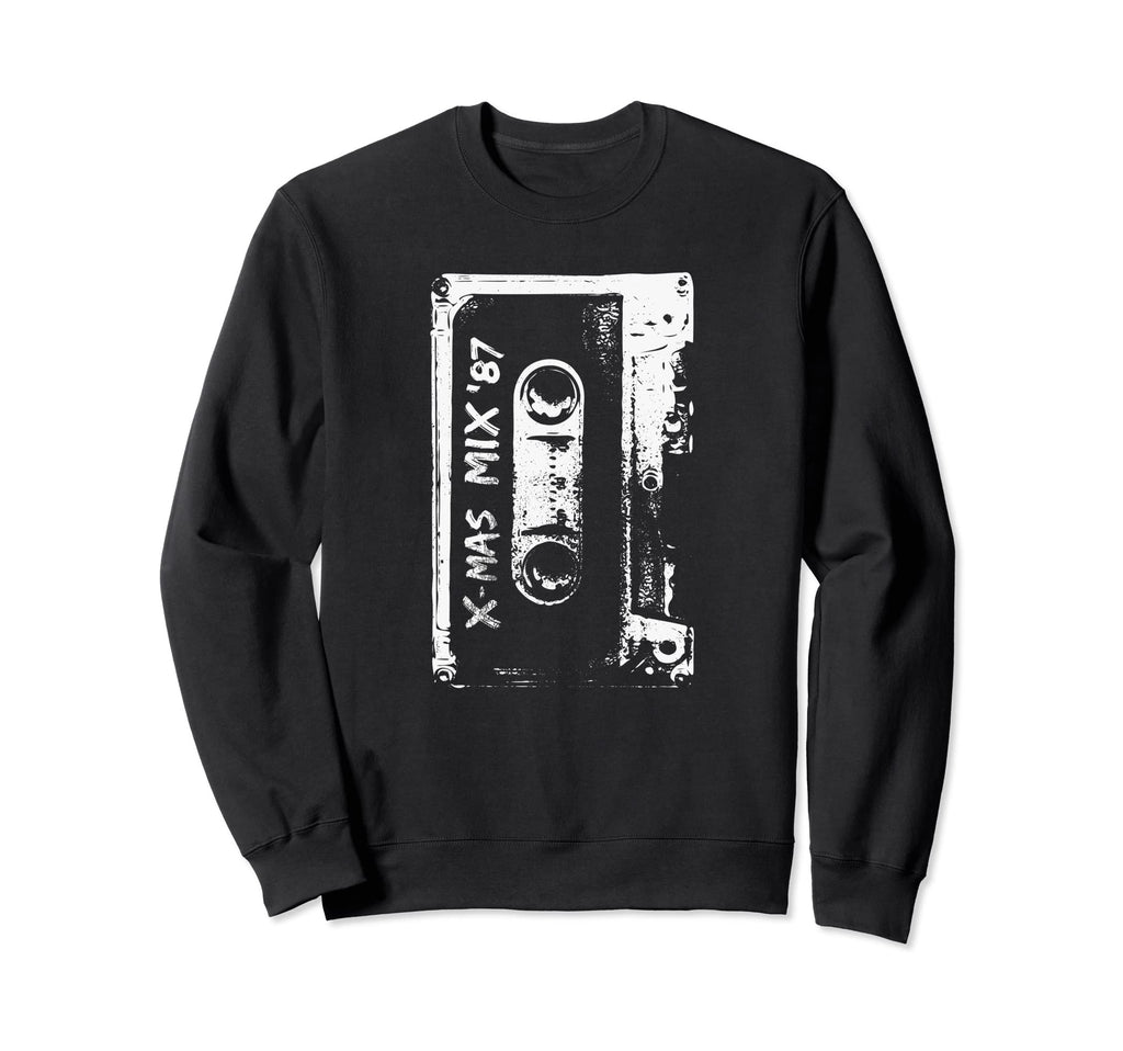 Mixtape Cassette 80S Sweatshirt - Graphic Print Unisex - T-Shirt, Sweatshirt, Hoodie