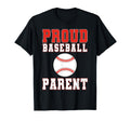 Proud Baseball Parent Game Day T-Shirt - Aesthetic Graphic Men Women - T-Shirt, Sweatshirt, Hoodie