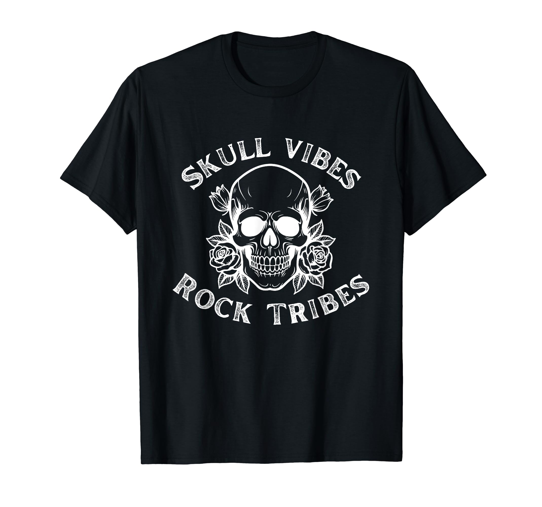 Skull Vibes Rock Tribes T-Shirt - Fun Novelty Design Unisex - T-Shirt, Sweatshirt, Hoodie