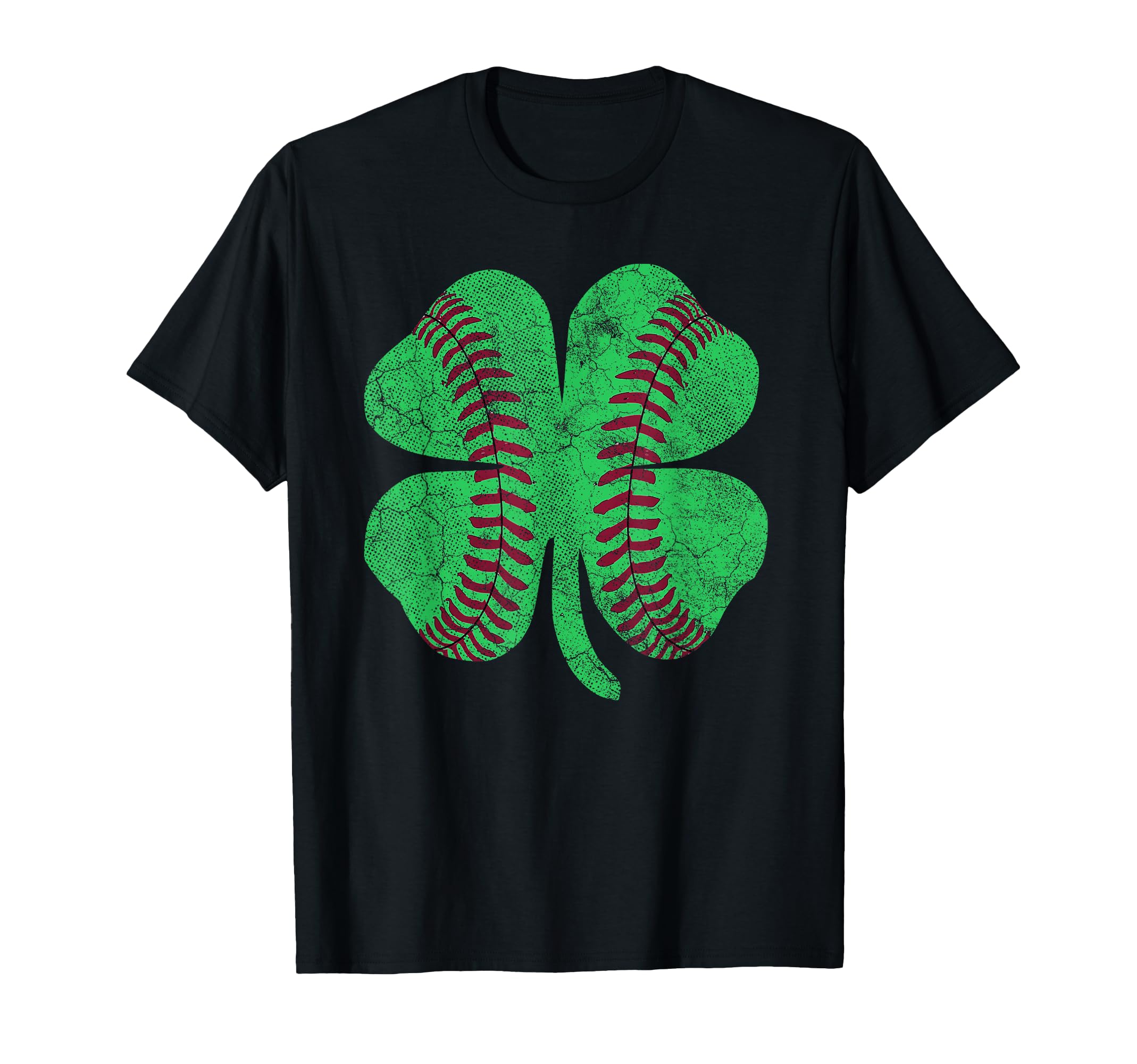 St Patricks Day Shamrock Baseball Saint T-Shirt - Graphic Print Men Women - T-Shirt, Sweatshirt, Hoodie