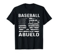 Baseball Abuelo Grandpa Usa Flag 4Th July T-Shirt - Trendy Graphic Unisex - T-Shirt, Sweatshirt, Hoodie
