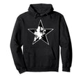 Pretty Shy Star Stencil Graffiti Art Hoodie - Graphic Print Men Women - T-Shirt, Sweatshirt, Hoodie