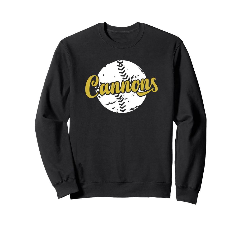 Cannons Baseball Spirit Wear Sweatshirt - Aesthetic Graphic Unisex - T-Shirt, Sweatshirt, Hoodie