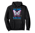 Y2K Butterfly Bold Urban Graffiti Hoodie - Fun Novelty Design for Adults - T-Shirt, Sweatshirt, Hoodie