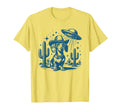 Dachshund Ufo Dachshund Cowboy T-Shirt - Casual Everyday Wear Men Women - T-Shirt, Sweatshirt, Hoodie