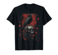 Raven Crow Y2K Grunge Aesthetic Dark T-Shirt - Unique Graphic Men Women - T-Shirt, Sweatshirt, Hoodie