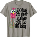 Doing My Best Letting God Do The Rest Merch Co. - Adult & Kids T-Shirts, Sweatshirts & Hoodies apparel design preview 1