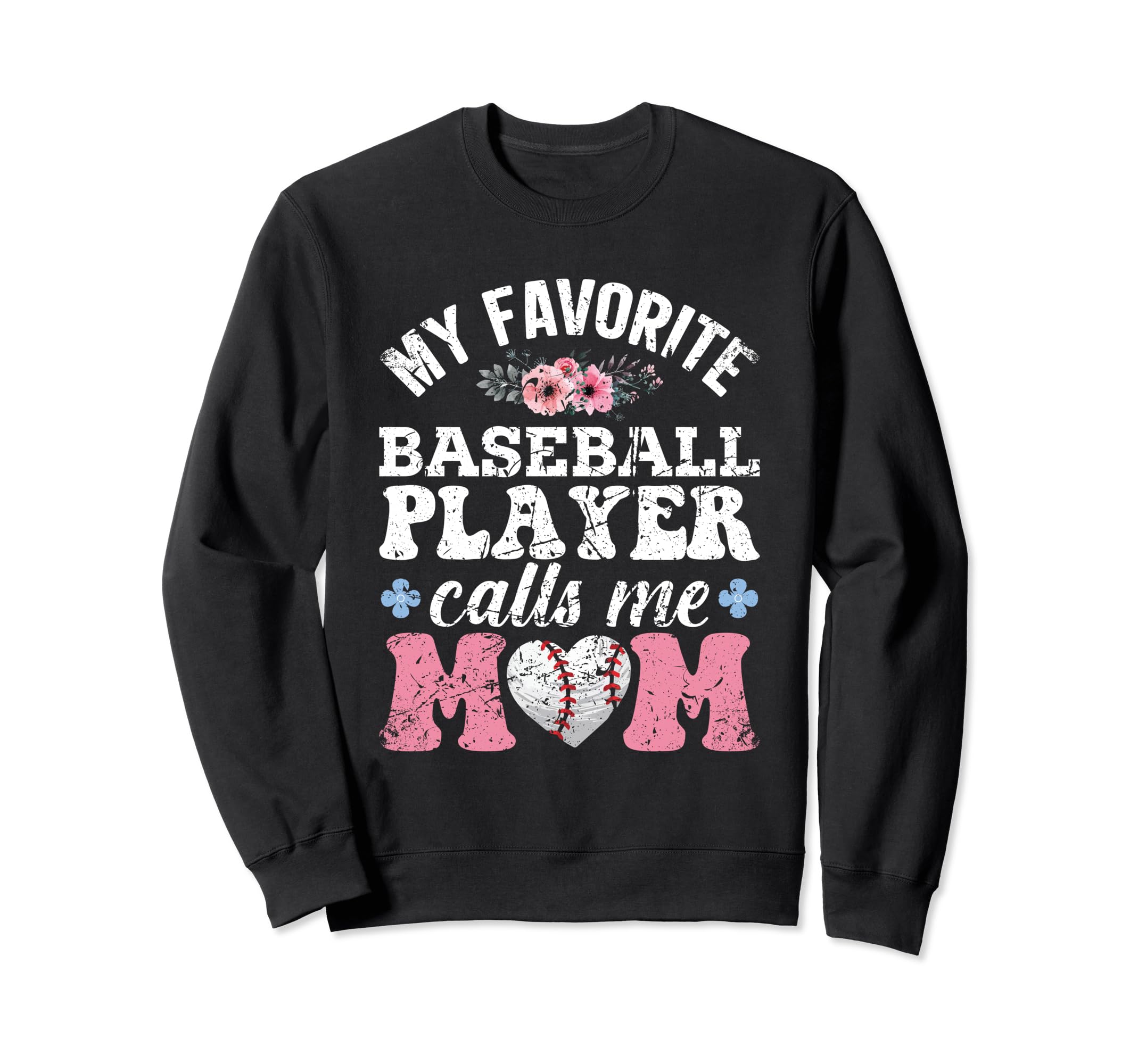 My Favorite Baseball Player Sweatshirt - Casual Everyday Wear for Adults - T-Shirt, Sweatshirt, Hoodie