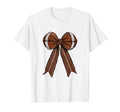 Womens Moms Coquette Bow Football Lover T-Shirt - Streetwear Style Unisex - T-Shirt, Sweatshirt, Hoodie