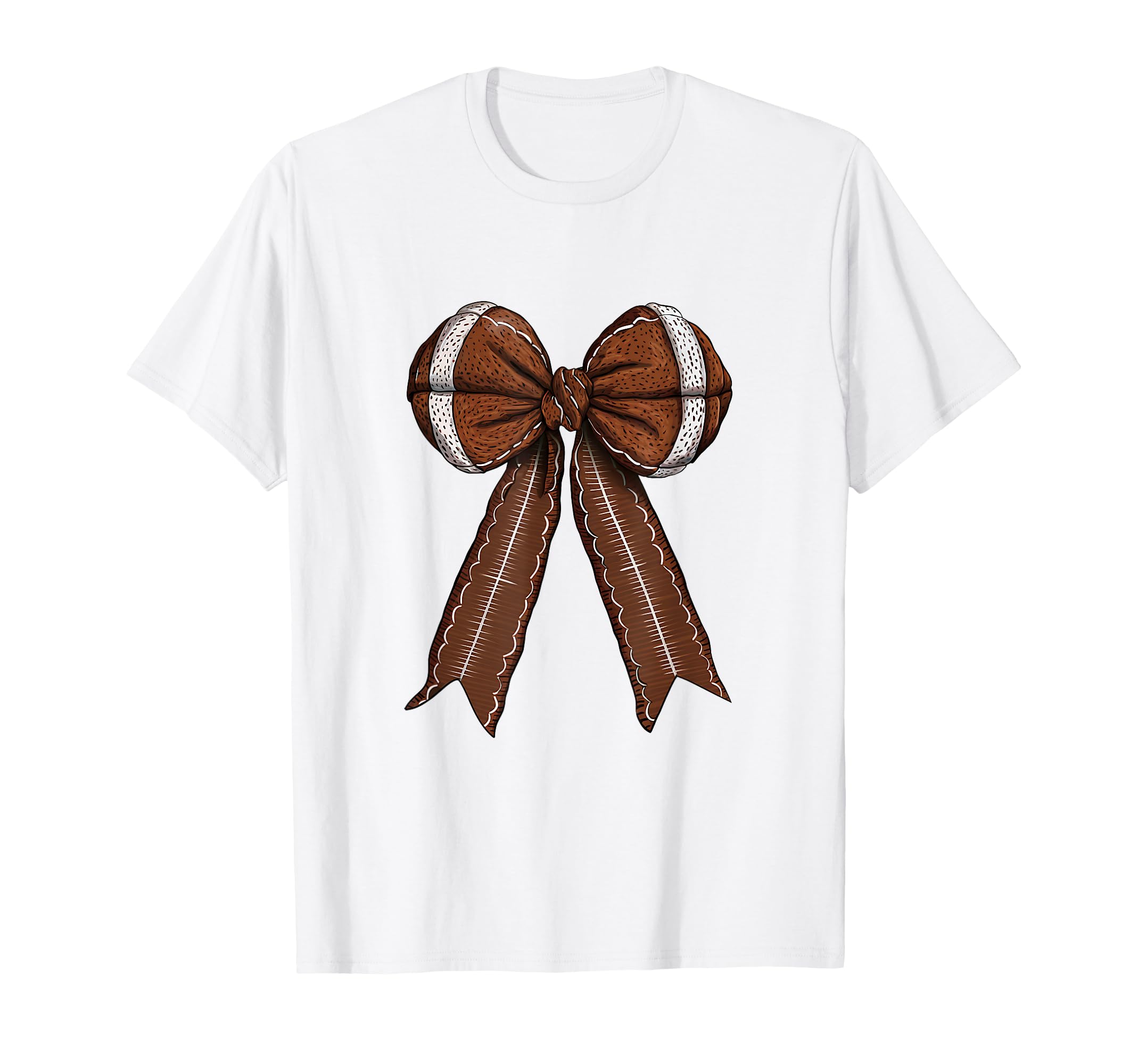 Womens Moms Coquette Bow Football Lover T-Shirt - Streetwear Style Unisex - T-Shirt, Sweatshirt, Hoodie