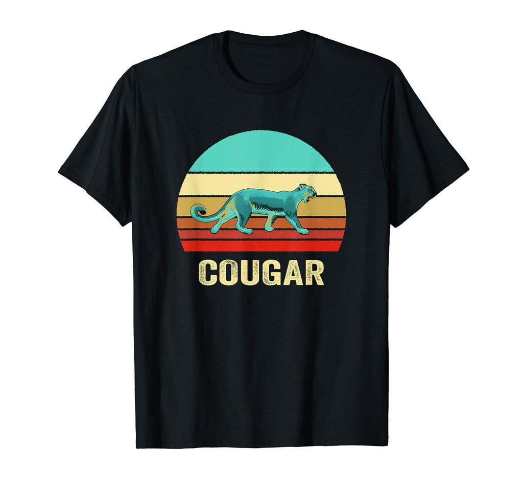 Sunset Cougar T-Shirt - Aesthetic Graphic Unisex - T-Shirt, Sweatshirt, Hoodie