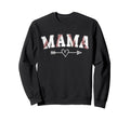 Baseball Mama Mom Mothers Day Sweatshirt - Novelty Apparel for Adults - T-Shirt, Sweatshirt, Hoodie