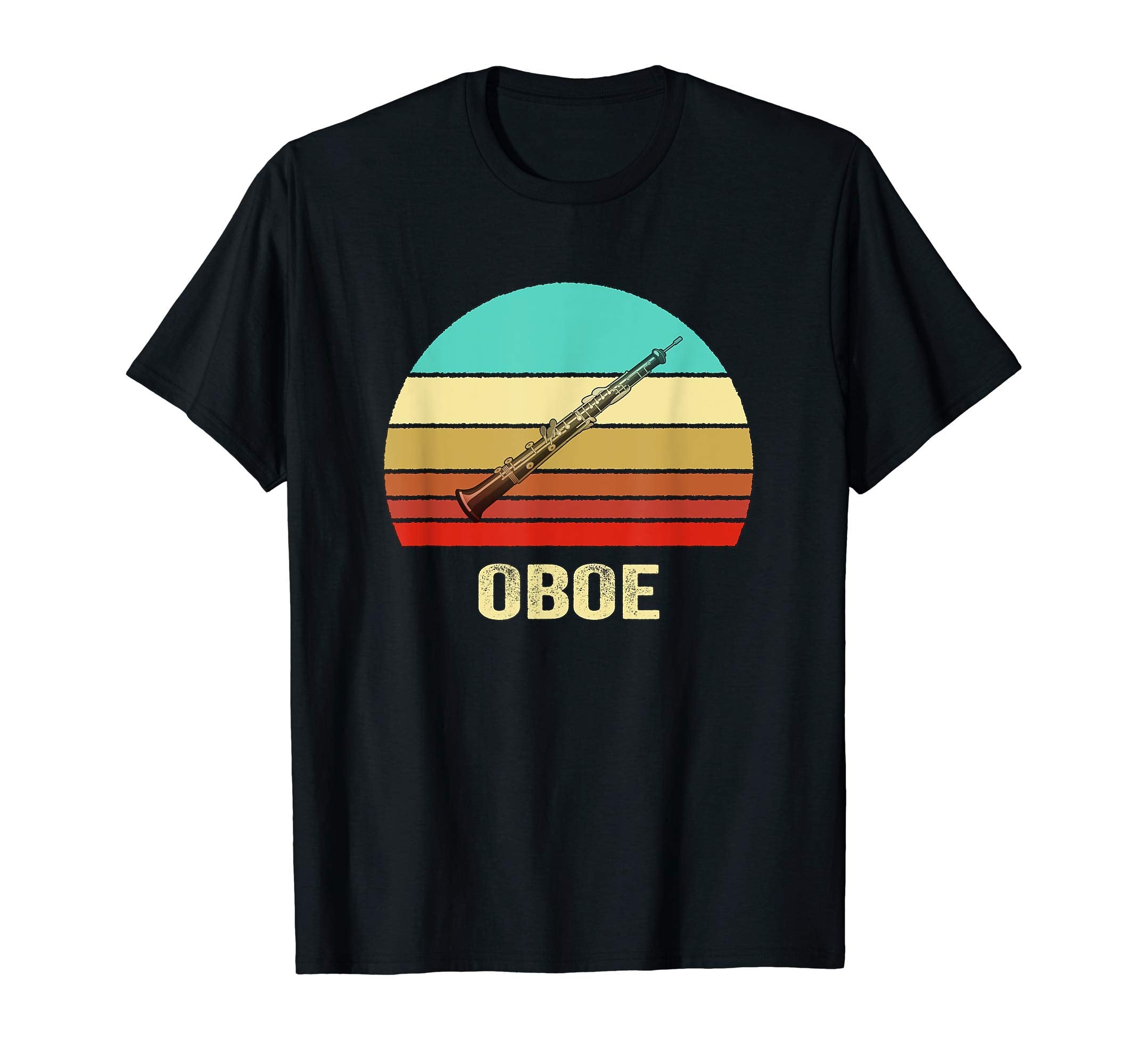 Sunset Oboe T-Shirt - Graphic Print for Adults - T-Shirt, Sweatshirt, Hoodie