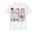 Game Day Vibes Baseball Coquette Bow T-Shirt - Unique Graphic Men Women - T-Shirt, Sweatshirt, Hoodie
