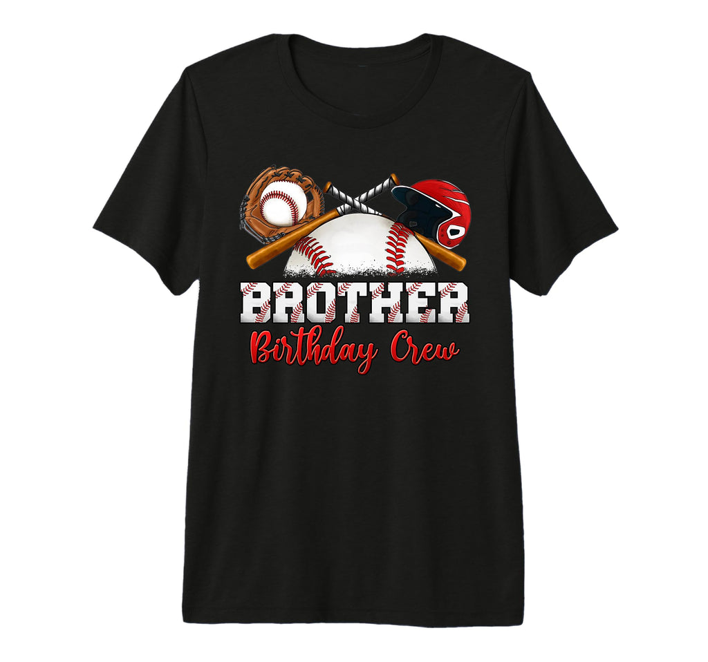 Baseball Birthday Party Sports Family T-Shirt - Aesthetic Graphic Unisex - T-Shirt, Sweatshirt, Hoodie