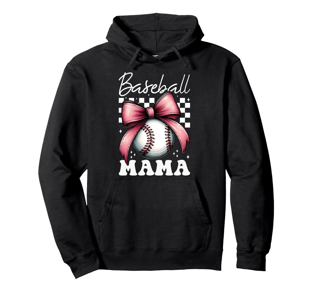 Baseball Mama Baseball Mom Mothers Day Hoodie - Minimalist Print Unisex - T-Shirt, Sweatshirt, Hoodie