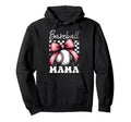 Baseball Mama Baseball Mom Mothers Day Hoodie - Minimalist Print Unisex - T-Shirt, Sweatshirt, Hoodie