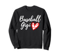 Baseball Gigi Heart Matching Sweatshirt - Novelty Apparel for Adults - T-Shirt, Sweatshirt, Hoodie