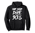 Old School 90S Rap Hip Hop Hoodie - Minimalist Print Unisex - T-Shirt, Sweatshirt, Hoodie