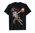 Dabbing Pirate Skeleton Baseball Funny T-Shirt - Fun Novelty Design Unisex - T-Shirt, Sweatshirt, Hoodie