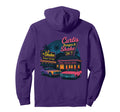 Curtis Burger And Shake Diner Night Back Hoodie - Trendy Graphic for Adults - T-Shirt, Sweatshirt, Hoodie