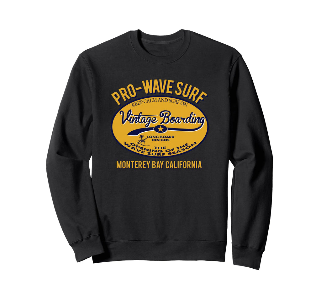 California Orange Beach Surfing Sweatshirt - Casual Everyday Wear Unisex - T-Shirt, Sweatshirt, Hoodie