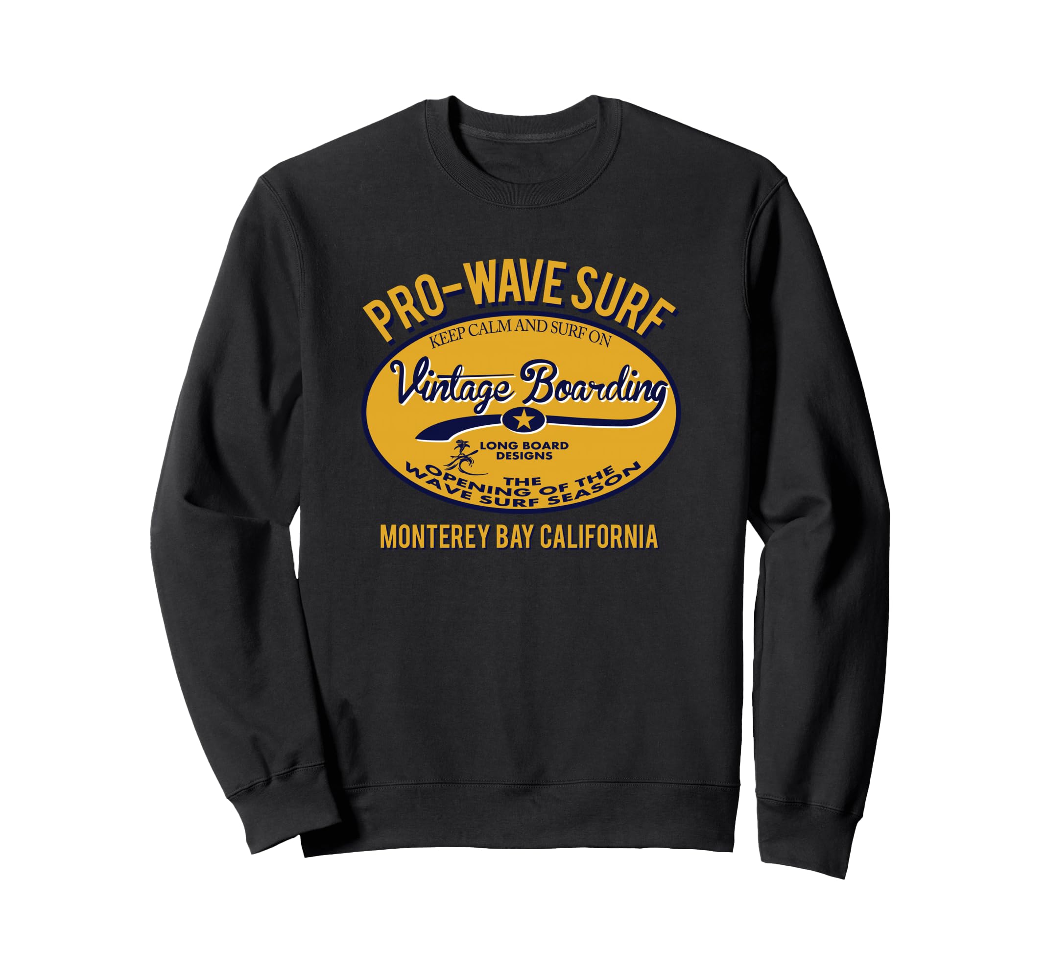 California Orange Beach Surfing Sweatshirt - Casual Everyday Wear Unisex - T-Shirt, Sweatshirt, Hoodie