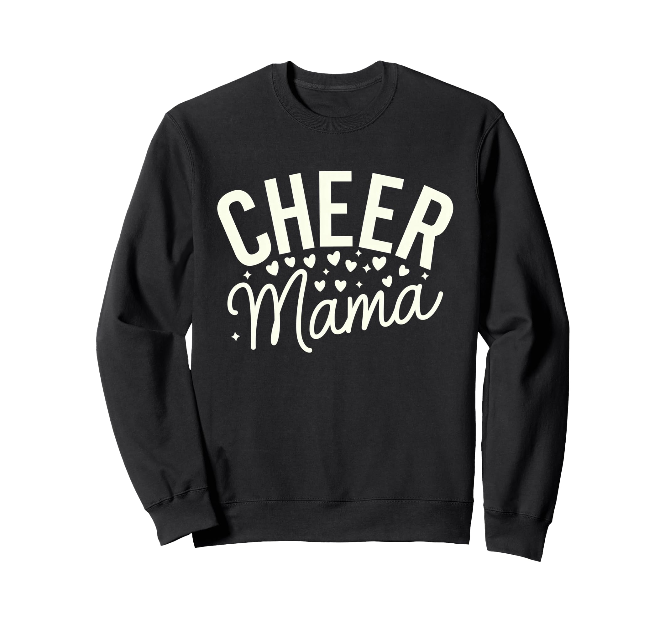Cheer Mom Mother Bow Cheerleader Game Sweatshirt - Minimalist Print Unisex - T-Shirt, Sweatshirt, Hoodie