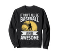 Funny Baseball Pitcher Player Team Sweatshirt - Trendy Graphic for Adults - T-Shirt, Sweatshirt, Hoodie