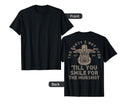 Funny Motorcycle Rider Skull Skeleton Back T-Shirt - Trendy Graphic Unisex - T-Shirt, Sweatshirt, Hoodie