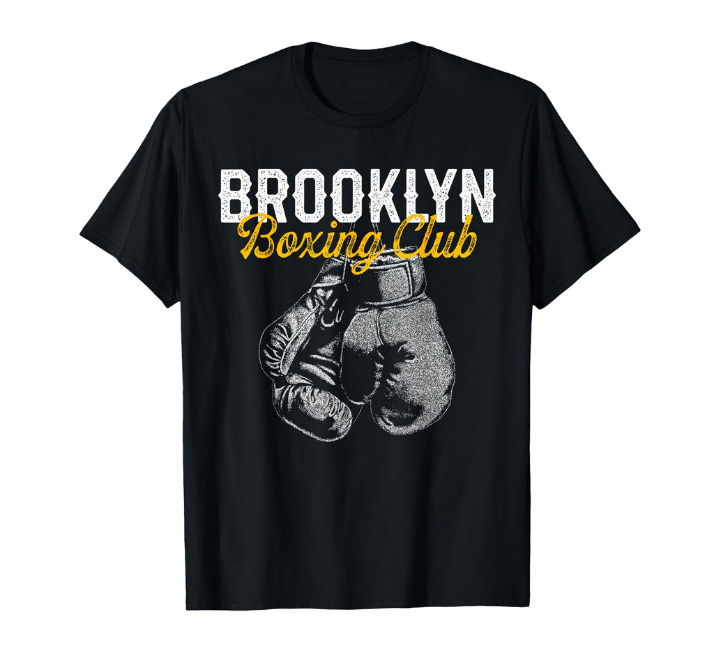 Boxer Distressed Brooklyn Boxing T-Shirt - Casual Everyday Wear Men Women - T-Shirt, Sweatshirt, Hoodie